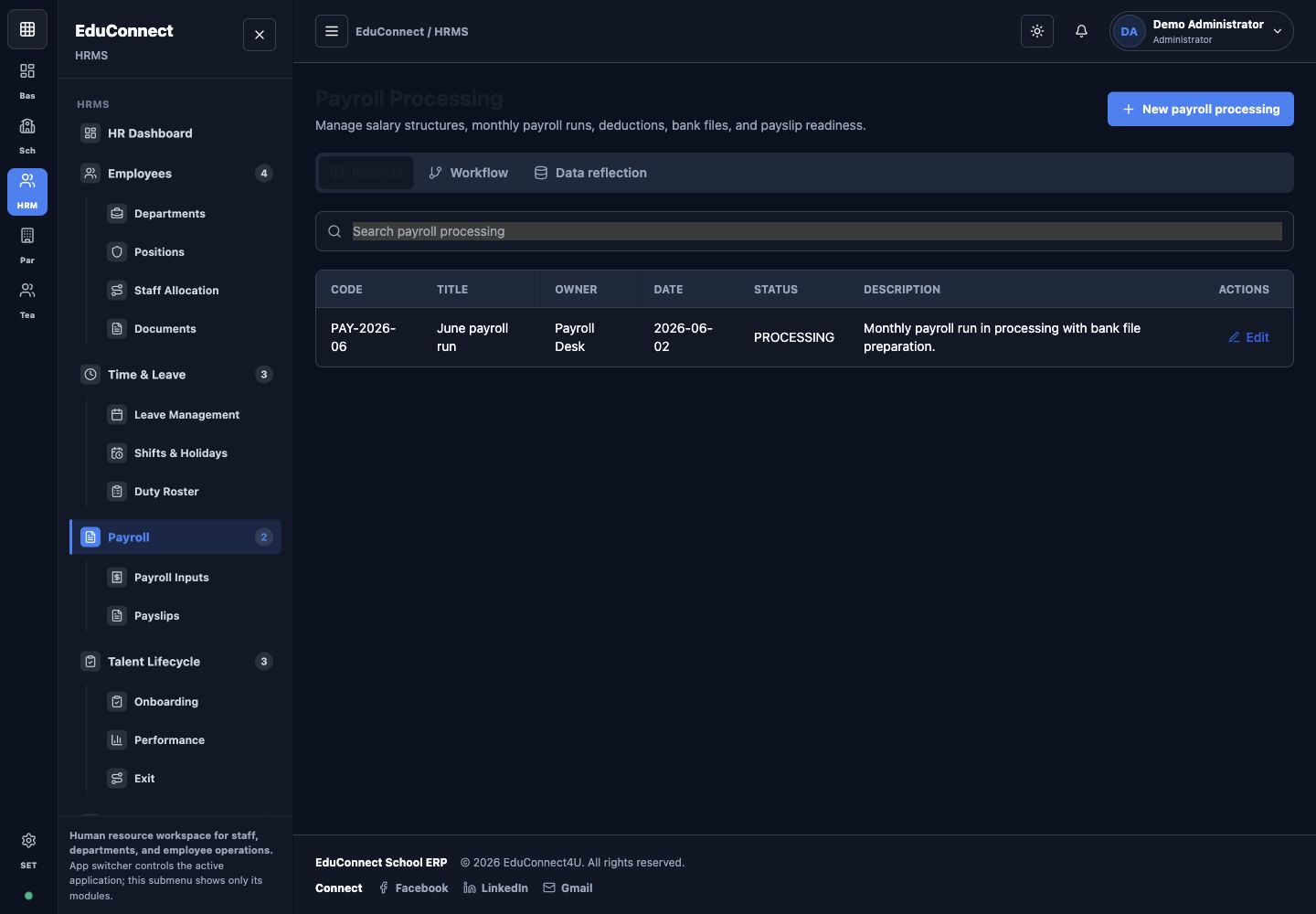 Workforce Management Software interface preview
